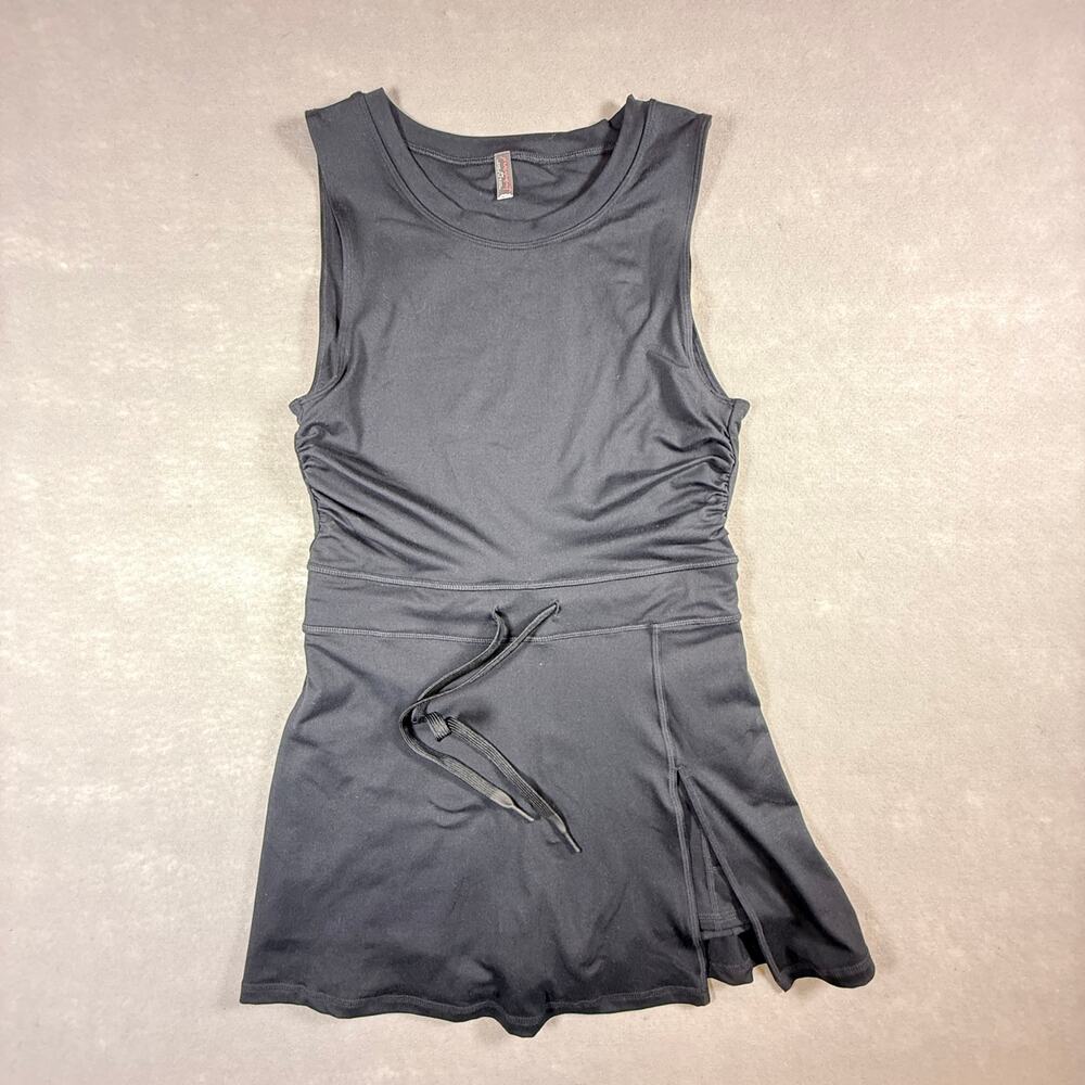 FP Movement black Easy Does It athletic dress - backless skort tennis size M